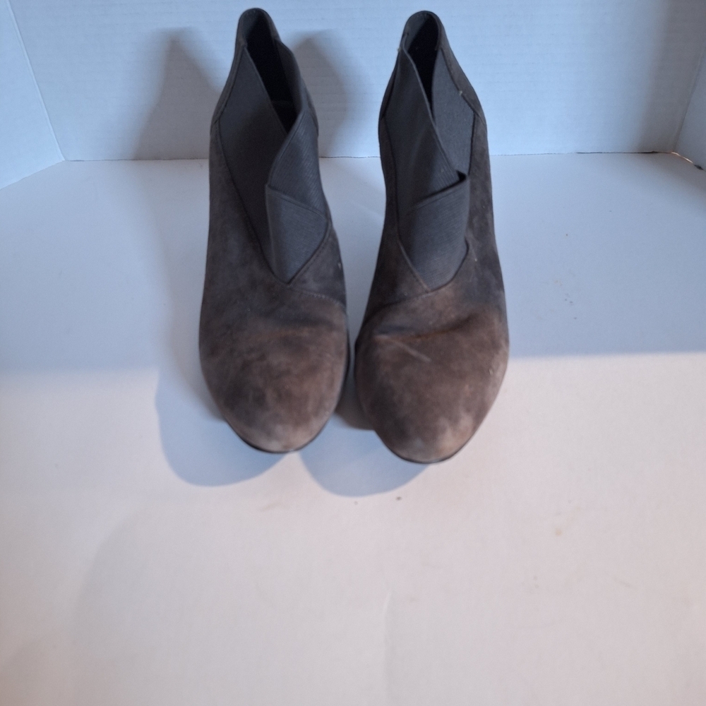 Bandolino Gray Ankle Booties